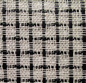 Chine Original Marshall Cabinet Grill Tissu, Noir/Blanc Grand Tissu à carreaux Tissu de gril de tissu bricolage haut-parleur de réparation fournisseur