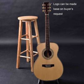 Chine Guitare personnalisée OEM, taille OM28 Guitare acoustique, haut en épinette de sitka solide, bois de rose indien derrière et sur le côté fournisseur
