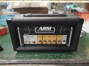 Chine 15W/7W Amplificateur de guitare à tube Tolex orange Tête de volume, basse, milieu, treble, commandes de gain avec boucle FX de soupape fournisseur