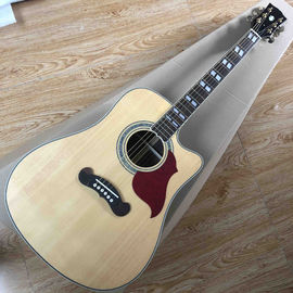 Chine Disponible sur commande Solid Spruce Top Compositeur Studio Deluxe Guitare électrique acoustique fournisseur