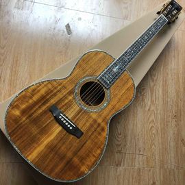 Chine Tout le style solide 39&quot; du principal 00045 de KOA style classique de tête de guitare de guitare acoustique avec la pleine attache d'ormeau de Fishman EQ 301 fournisseur