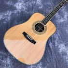 Ebony Fingerboard Solid Spruce 45D Style Acoustic Guitar Cocobolo Acoustic Guitar