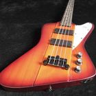 Custom 4 Strings Electric Bass Guitar with White Overlay Mahogany Body Neck Rosewood Fingerboard Custom Logo is OK