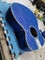 14 frettes personnalisées en forme de scallope en forme de X OM Vague d'eau haut complet Abalone OM45 Bleu Quilted Acoustic en érable fournisseur