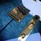 Guitare TUFF DOG de haute qualité personnalisée couleur bleue fournisseur