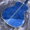 Abalone bleu solide sapin haut 40 pouces OM style guitare acoustique éclatement l'érable de retour fournisseur
