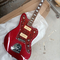 Guitare électrique à 6 cordes en rouge métallique fournisseur