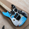 Guitare électrique peinte à la main personnalisée avec des motifs et des couleurs fournisseur